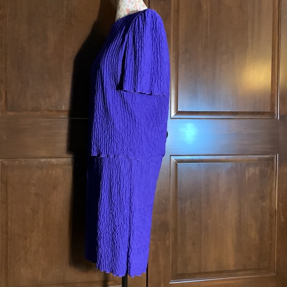 Purple Dress Size 6 Retro EUC - Picture 4 of 9